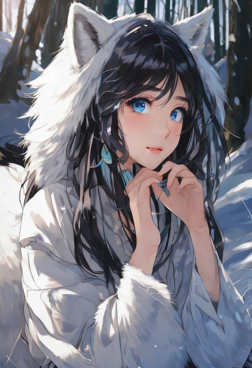 posing, female, 30 years, Cute, Eyeliner, long hair, Li p biting smile, blue shirt, eyes in the bedroom, antr o, wolf ears, (White fur:1.5), baggy shirt, wolf, forest background, 8 K, it's empty here, (Best quality, masterpiece), Blue eyes, fabulous, ultra clarity, 4K, excellent quality, high detail, close-вверх, bare che st,, cum on face, sex oral dick oral, The human peni s, Zoophilia, cute sucks dick, sucks gently, caresses with tongue, sperm dripping from mouth, balls dick, balls shaved, big dick, juicy dick, touches eggs with hands, plays with eggs, tits naked, nipples, blowjob s Dick, sex blowjobs Dick, sucks human dick, секс минет, берёт в рот, открыла рот, кончает в рот, сиськи