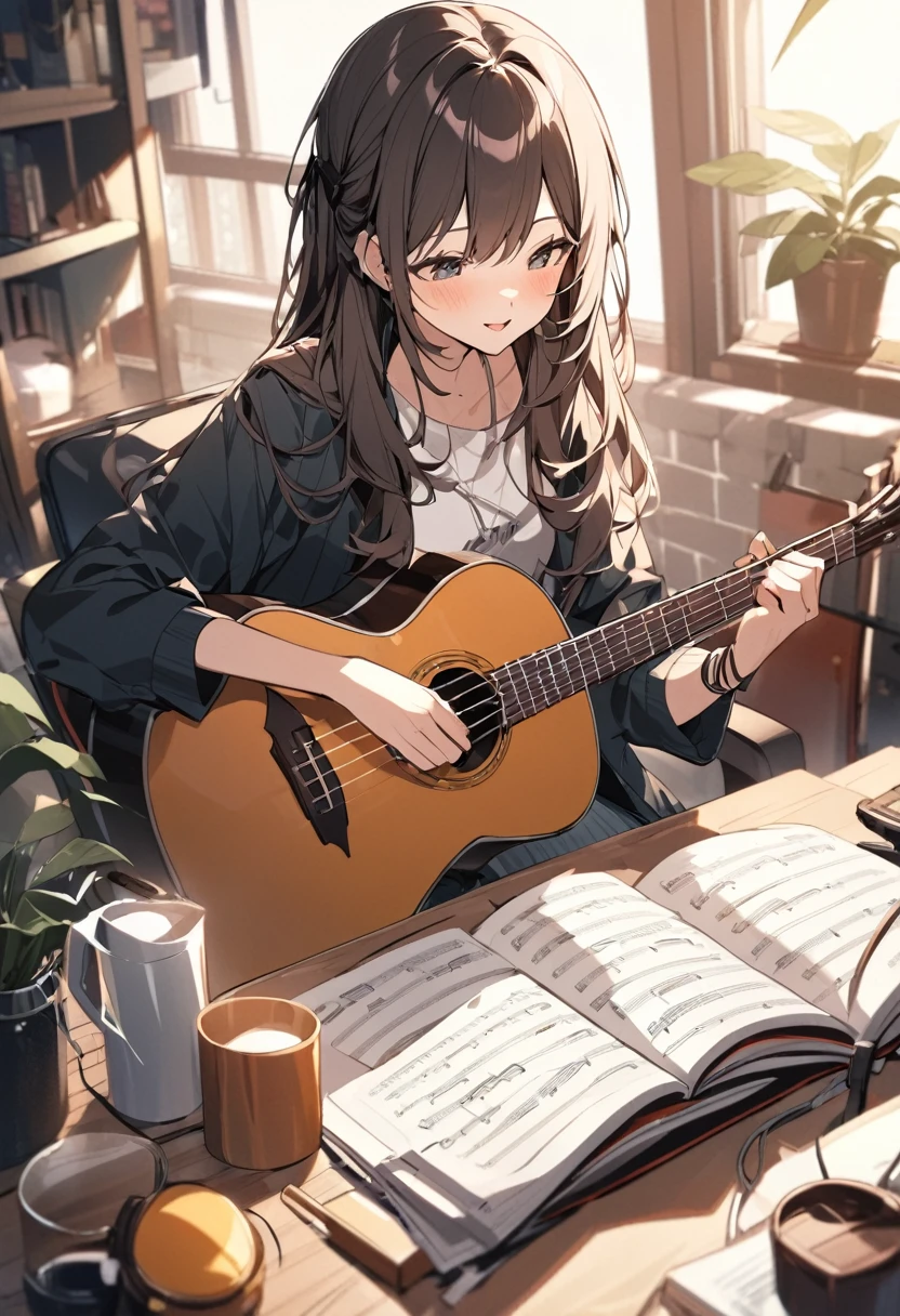 Learn how to enhance your creativity through playing instruments and composing music。How to choose an instrument that even beginners can enjoy、We provide easy songwriting ideas to get you started。