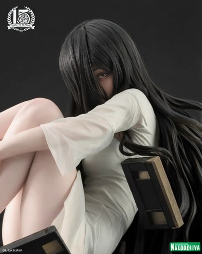 Highest quality, masterpiece, Ultra-high resolution, (Realistic:1.4), RAW Photos, One girl, Off the shoulder, In the Dark, Deep Shadow, Modest, Cold Light