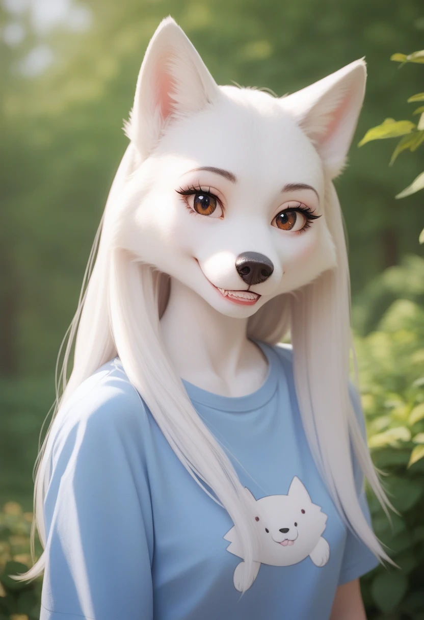 posing, female, 30 years, Cute, Eyeliner, long hair, Li p biting smile, blue shirt, eyes in the bedroom, antr o, wolf ears, (White fur:1.5), baggy shirt, wolf, forest background, 8 K, it&#39;s empty here, (Best quality, masterpiece), Blue eyes, fabulous, ultra clarity, 4K, excellent quality, high detail, close-вверх, bare che st,, cum on face, sex oral dick oral, The human peni s, Zoophilia, cute sucks dick, sucks gently, caresses with tongue, sperm dripping from mouth, balls dick, balls shaved, big dick, juicy dick, touches eggs with hands, plays with eggs, tits naked, nipples, blowjob s Dick, sex blowjobs Dick, sucks human dick, секс минет, берёт в рот, открыла рот, кончает в рот, сиськи, показывает голую грудь, обнаженная грудь