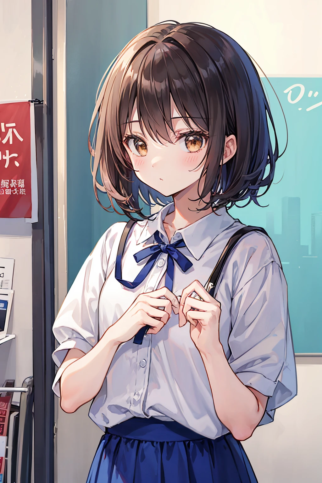 Browsing Caution 4kquality, 最高quality, superior_Mikoto, Brown eyes, short_hair, Ultra-small_chest,)at the doctor's office, 診察台superior, Blue Lingerie 16Year Sexy pose Fascinating For severe sweating, rip out your white bra、Pink Good、Blue Bra、Lace bra、Greybra、Light grey bra、 Striped bra、Polka dot bra、Plaid Good、Cute Bra、child用ブラジャー、sporty、camisole、Cotton panties, 平らなchest, Half striped, hand, touch, Feeling, Grab, Compression, many hand, child, , 遊ぶたち, children touch, childs playing, childs touch, Male doctor, Doctor's examination, Man in white coat, man touch, men Compression, Doctor's consultation, chestを掴む, Kiss the breast
