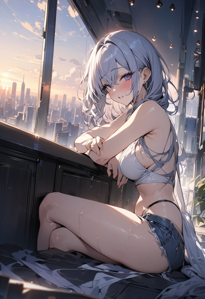 masterpiece, Highest quality, City skyline