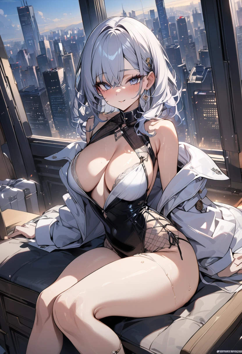 masterpiece, Highest quality, City skyline