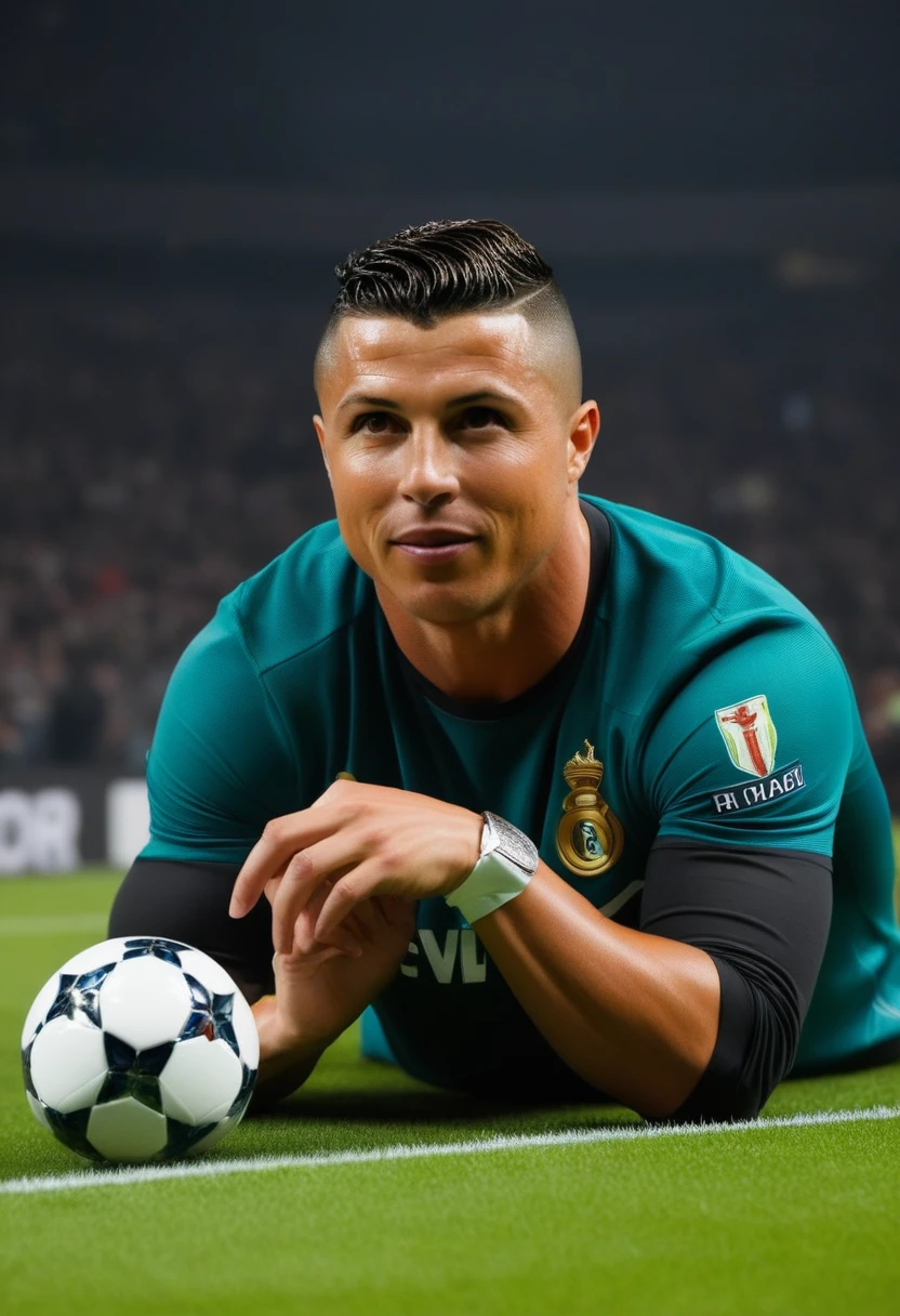 casino chips with Ronaldo's CR7 logo