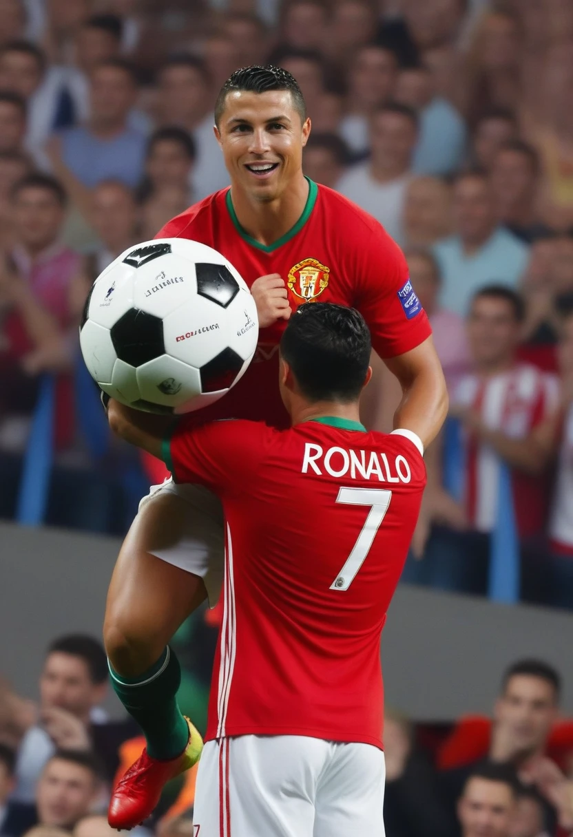 casino chips with Ronaldo's CR7 logo