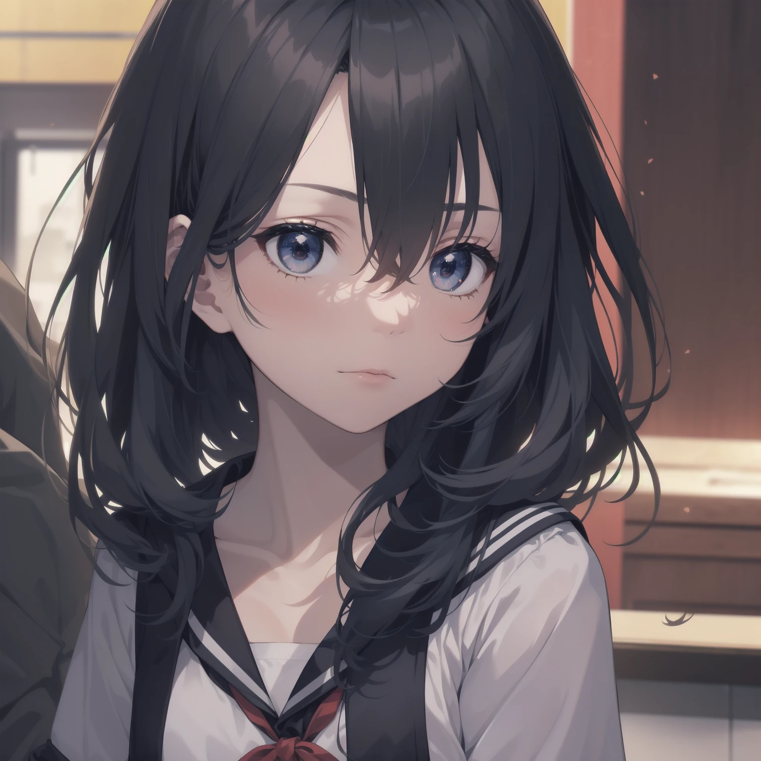 ultra-absurdres-Top quality by artist God, ultra-detailed, high resolution, anime moe artstyle, best anime 8k konachan wallpaper, pixiv contest winner, pool:2810, perfect anatomy,break, 1girl, (Please draw a girl walking sleepily to school alone. )break,(Solo,little female, 13-year-old:1.3),Full limbs, complete fingers,a junior high school student, (very short hair), short cut, flat chest, , small butt, small black eyes, beautiful detailed eyes, well-proportioned iris and pupils, expressive eyes, highres detailed hair, soft expression, salor school_uniform, sailor collar, serahuku, bow, pleated skirt,(Detailed Lighting), (Detailed background), in the School commute route. break,super detailed skin, Best cinematic lighting powered by famous artist, 8k,beauty illustration,photoshop_(medium),very aesthetic,break,((artist:kotorai )), artist:clamp ,artist:carnelian ,artist:kantoku ,

