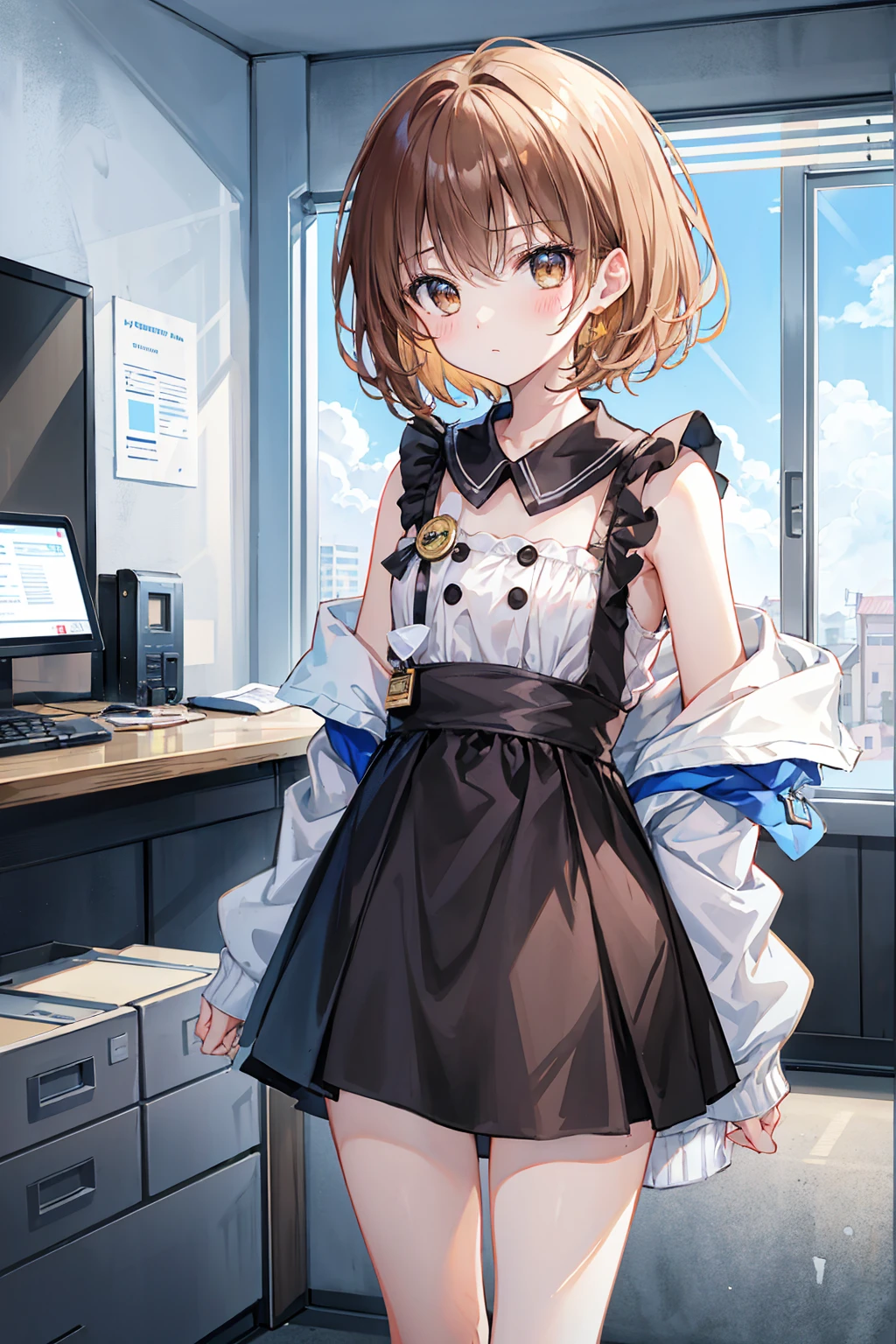 Browsing Caution 4kquality, 最高quality, superior_Mikoto, Brown eyes, short_hair, Ultra-small_chest,)at the doctor's office, 診察台superior, Blue Lingerie 16Year Sexy pose Fascinating For severe sweating, rip out your white bra、Pink Good、Blue Bra、Green bra、Greybra、Light grey bra、 Striped bra、Polka dot bra、Plaid Good、Cute Bra、child用ブラジャー、sporty、camisole、Cotton panties, 平らなchest, Half striped, hand, touch, Feeling, Grab, Compression, many hand, child, , 遊ぶたち, children touch, childs playing, childs touch, Male doctor, Doctor's examination, Man in white coat, man touch, men Compression, Doctor's consultation, chestを掴む, breast examination