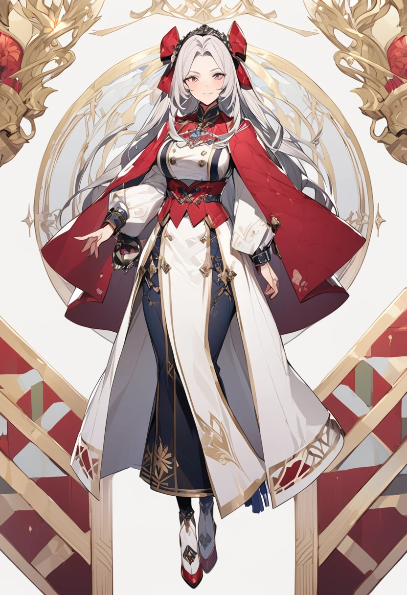 Full body photo of a mature woman of Royal Sister