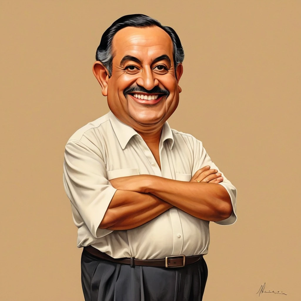 Caricature of Seu Madruga