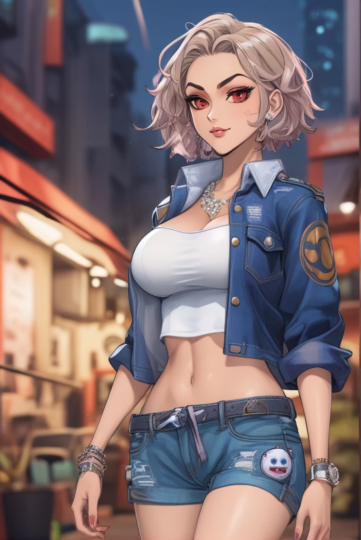 Prompts
Copiar prompts
(giorno:1.7), plein-air, Street,cyber punk_CityView, (very detailed background), dynamic pose, , dynamic angle, Unripe_eyeballs, red + silver short hair Chanel dakini, (((clear_Skinned, melhorar, jewerly,cropped shirt, shorts jeans))), navel cutout, ((below the chest)), 1 girl, joason Momoa + Jinx 20 years old ,comely Finger,comely long legs,comely body,comely Nose, perfect eyeballs, perfect Face,(comely detailed aqua eyeballs),((mature woman:1.1)),((milf:1.1)),make up,parted lips,(shiny Skinned:1.1),(perfect female body:1.2),(gorgeous detailed Skinned),(detailed cabelo), looking ahead at viewer, seducing smile, naughty Face, tongue sticking out, lightning strike_tracing,details Intricate,Depth of field, extremely delicate and comely, (comely,big fit ass_breastsout:1.4), (comely_Face:1.5),