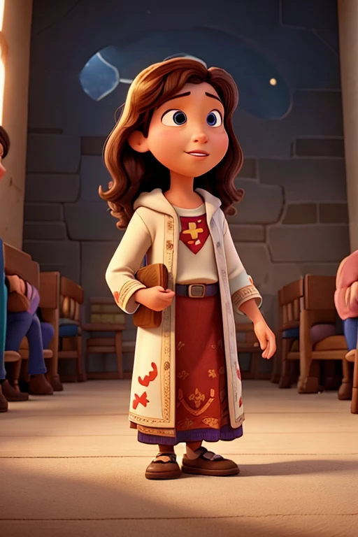 Jesus pixar inviting friends to a prayer meeting