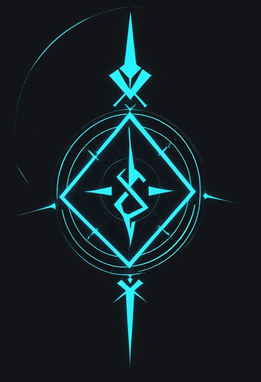 Art trbl2, Minimal Cybersigil,cool
