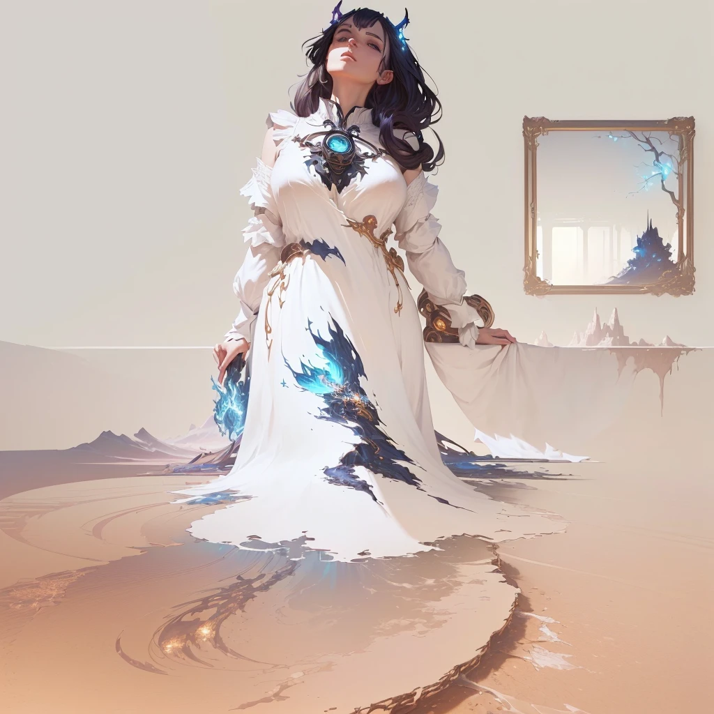 masterpiece, best quality, (extremely detailed CG unity 8k wallpaper), (best quality), (best illustration), (best shadow), absurdres, animelighting, (Abyss), beautiful detailed glow, art by PeterMohrBacher,