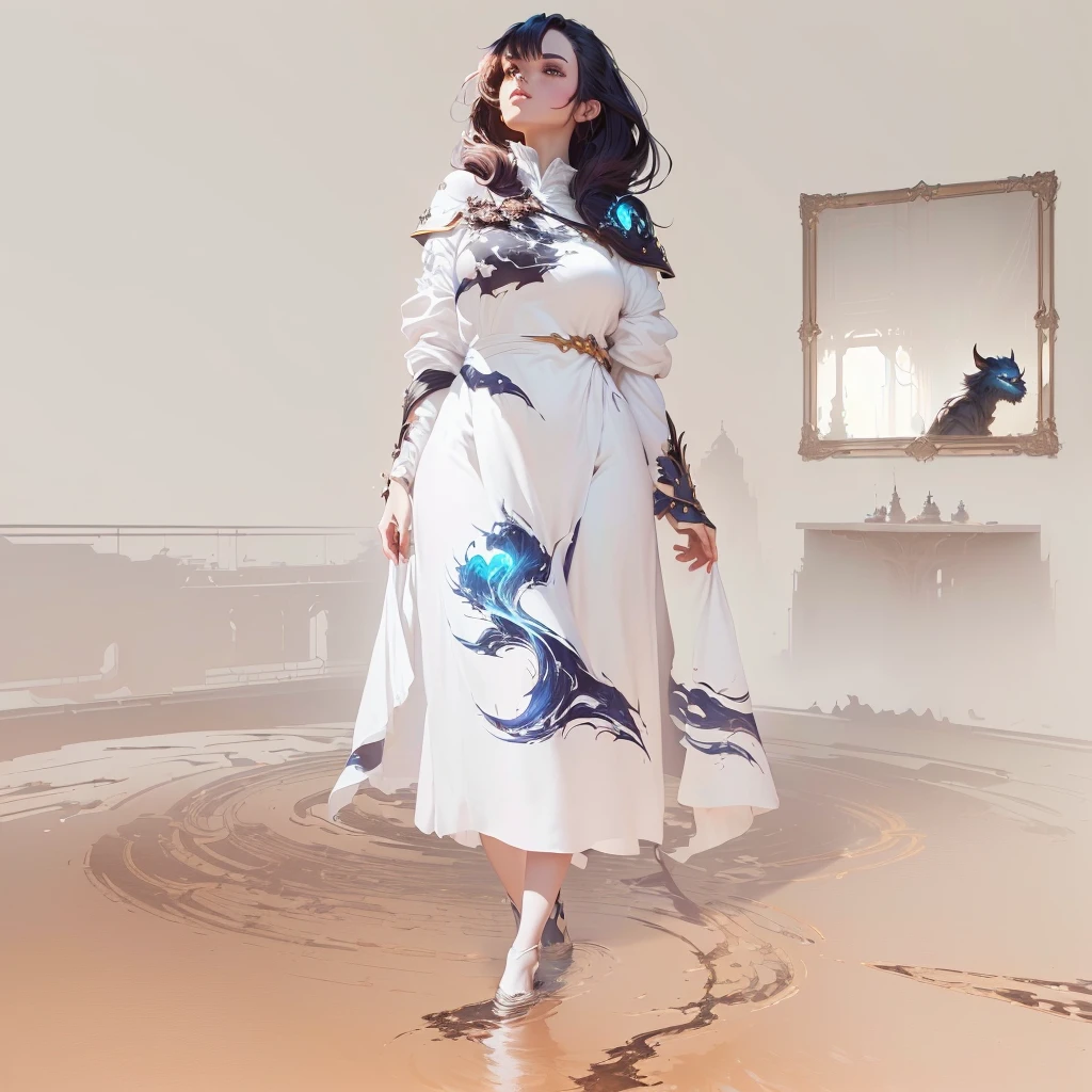 masterpiece, best quality, (extremely detailed CG unity 8k wallpaper), (best quality), (best illustration), (best shadow), absurdres, animelighting, (Abyss), beautiful detailed glow, art by PeterMohrBacher,