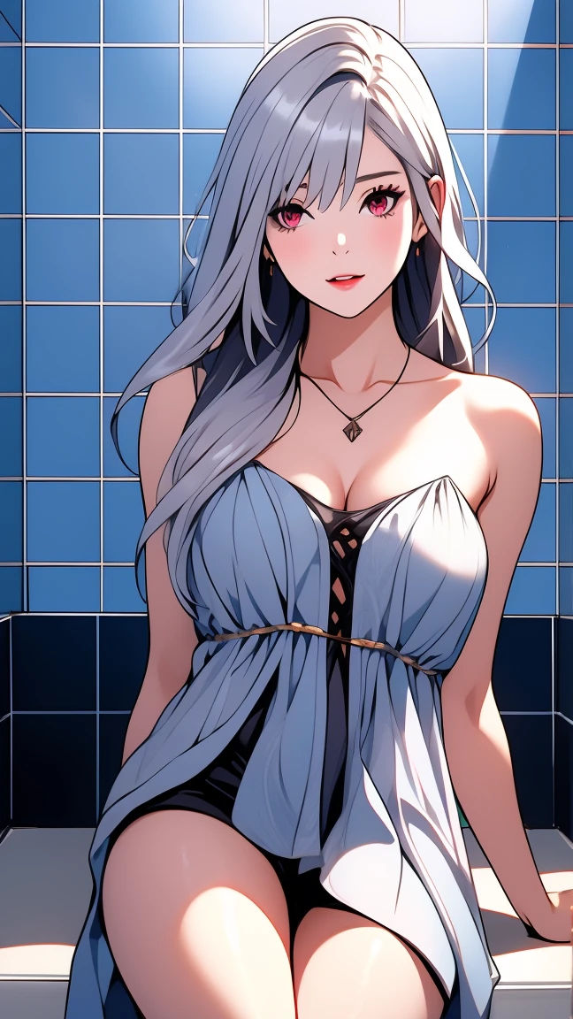 ((many of naked men with big dicks surrounded a milf)). ((blowbang, oral, sucking penis )) description of milf: beautiful, gorgeous, lean body, athletic body, petite, (massive tits:1.5), ((kneeling)), (hard nipple ), (choker), (detailed face and eyes), (detailed body), (((sexy pose))), ((sweaty)), ((, cum on face, cum on tits:1.2)), good anatomy, (best quality), (4k), masterpiece
