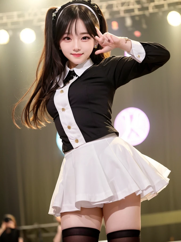 Pink Gothic ta Maid Costume。
Wonhee is a member of a K-POP group.「NewJeans」I'm a member of。NewJeans is a girl group that debuted in 2022.、Wonhee is one of the members who is attracting attention.。She is young and talented、Loved by many fans。
Wonhee is a girl with a bright and healthy charm.。Her big eyes shine brightly、It sparkles like a star。Your smile is so charming、That smile is the people around you々It has the power to naturally attract。Her silky hair、On stage々You can show your style、Her long straight hair is especially popular with her fans.。
Wonhee's signature outfit is、Brightly colored and frilly outfits、Her youth々It enhances your beauty and vitality.。Pink Gothic Loliaid Costume。
Performing confidently on stage、She often shows her adorable smile to her fans.。Also、Her dance poses are dynamic and energetic、There is a certain softness to it.、Captivates the viewer。
