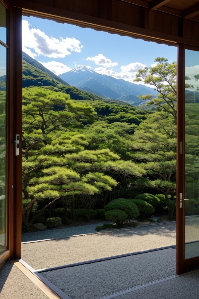 From komo san in and a landscape