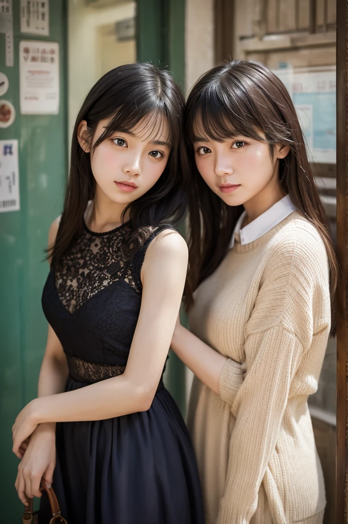 Anton Qingshan Two Girls