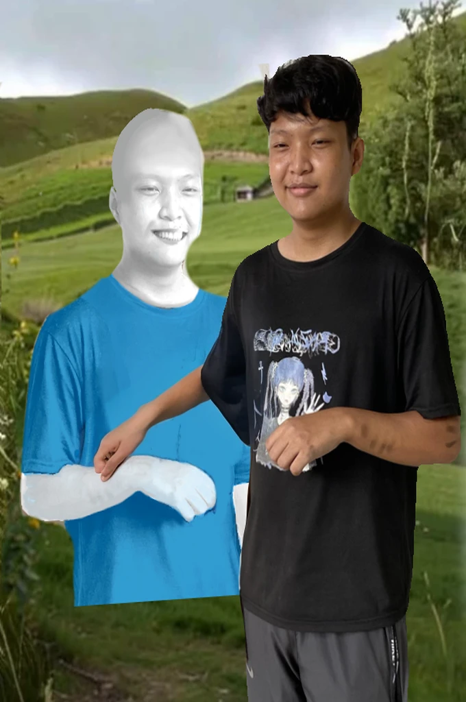 Two man