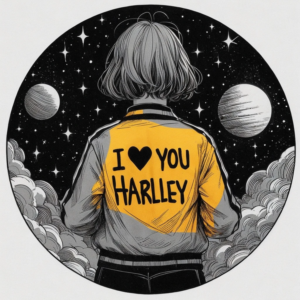 change the yellow to black
