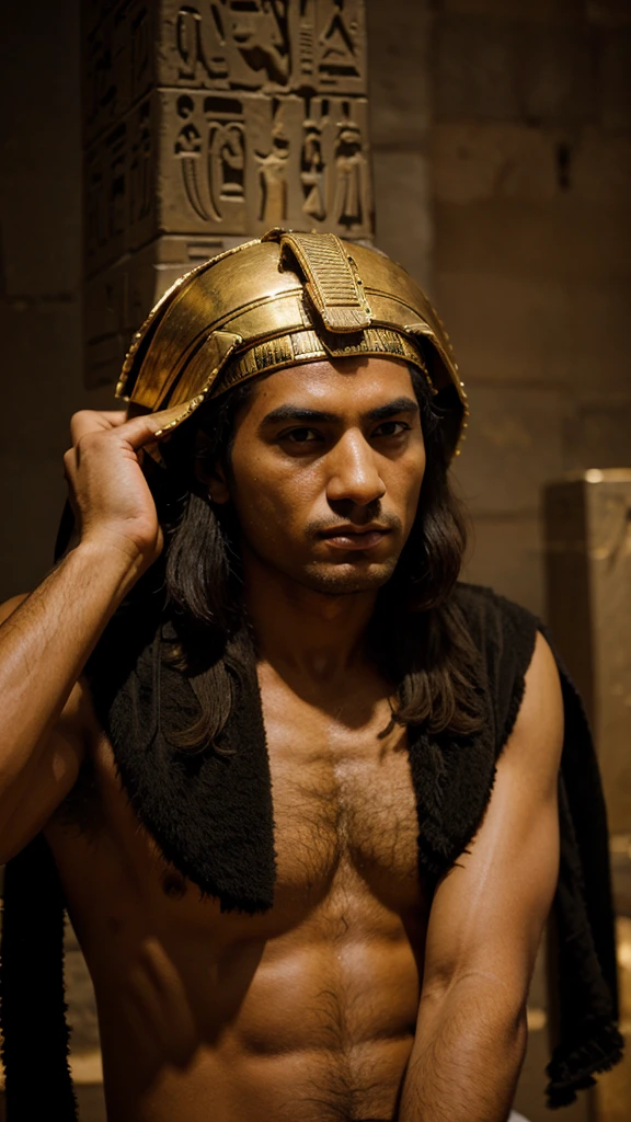 An arrogant ancient egyptian man