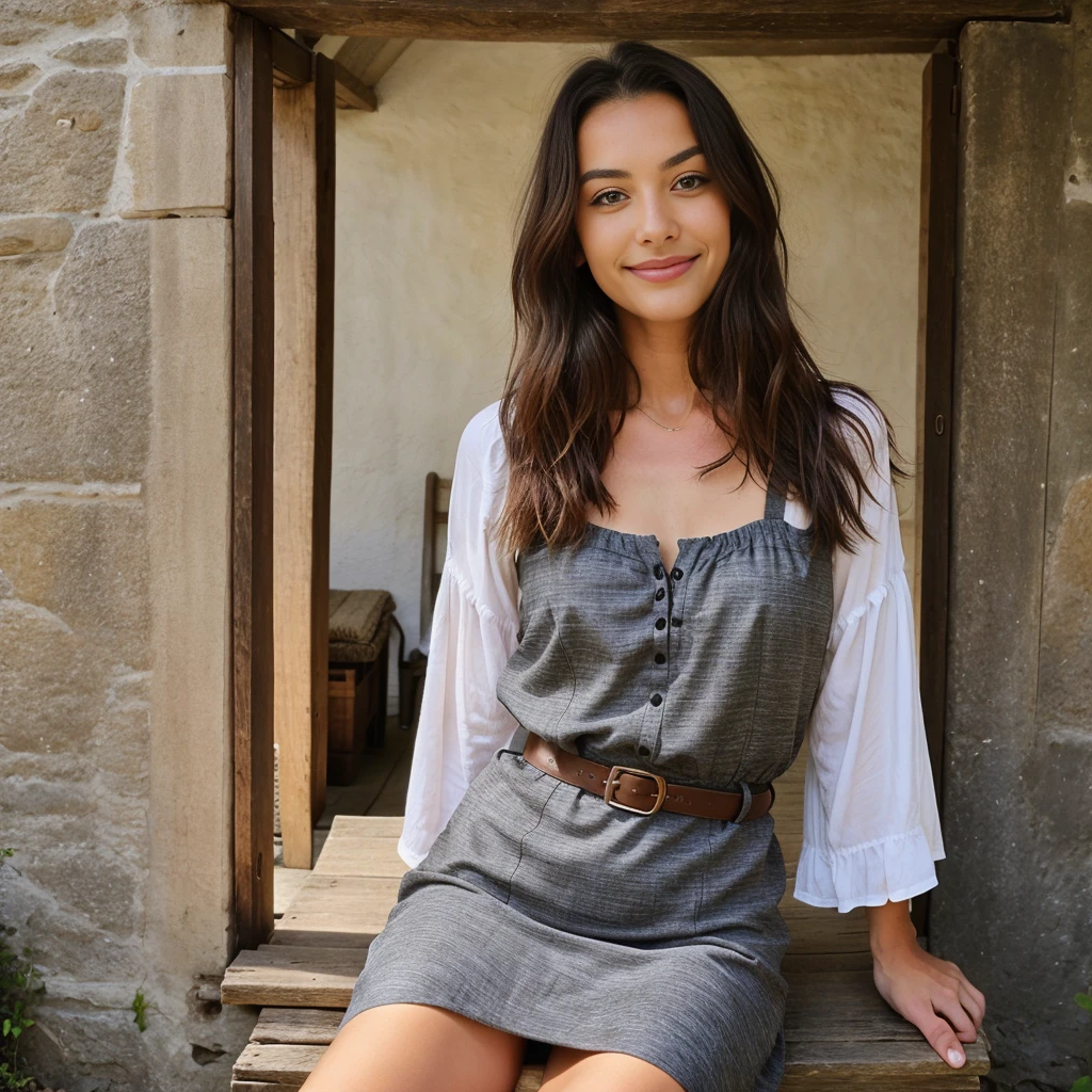souriant, heureux, tout le corps, Long_cheveux, magnifique, fille de la ville, clivage, un film western, (porter des robes dété à fleurs orange), fille chaude, belle femme rondelette, belles femmes fine , De grands objectifs, détails clairs de la courbe, Figurine en forme de sablier courbé, Charmants modèles moyen taille, Modèle de surface, Corps courbé, (tir de tout le corps)rougir, en regardant le ciel bleu journée chaude, soleil dans le ciel, se maquiller, (chef-d'œuvre), Meilleure qualité, haute résolution, extrêmement détaillé, Arrière-plan flou, profondeur de champ, Éclairage cinématographique, Corps courbé, elle sourit avec une expression de plaisir extraordinaire, vue sur le jardin, Jouer au foulard en soie. elle tourne le dos au photographe.