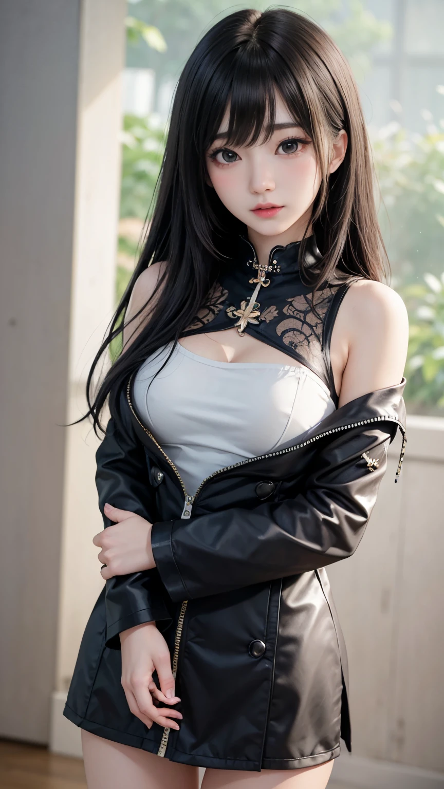 (最高qualityのディテール)、Realistic、8K Ultra HD、High resolution、(One Girl:1.2),(Fatal Beauty,Attractive beauty) ,(A supple and powerful physique),(Sensual charm),(Mysterious charm:1.1),(Captivating silhouette),The 超detailedな、高qualityのテクスチャ、複雑なdetailed、detailed、非常にdetailedなCG、高qualityの影、detailed 美しく繊細な顔、detailed 美しく繊細な目、Written boundary depth、Ray Tracing、20th Generation、Cute K-Pop Girls、(The Face of Ulzan in Korea)、Thin face、(Urzan-6500-v1.1:0.6)、PurerosFace_v1、Glowing Eyes、Perfect body、 Viewer Display、(最高qualityのディテール:1.2)、Realistic、8K Ultra HD、High resolution、Close-up of a woman, realistic girl rendering, 8k artistic german bokeh, Enchanting girl, Real Girls, Gurwitz, Gurwitz-style artwork, Girl Roleplay, Realistic 3D style, cgstation Popular Topics,, 8K Portrait Rendering,(truth,truth:1.4),(Sparkling eyes girl:1.2)、The 超detailedな、高qualityのテクスチャ、複雑なdetailed、detailed、非常にdetailedなCG、高qualityの影、detailed 美しく繊細な顔、detailed 美しく繊細な目、Written boundary depth、Ray Tracing、20th Generation、Cute K-Pop Girls、(The Face of Ulzan in Korea)、Thin face、(Urzan-6500-v1.1:0.6)、cheek、Glossy Lips、、High resolution, Best image quality, 最高quality, Realistic, 超detailedな, Realistic, 4K 8K Ultra HD Full Color RAW Photos, Fujifilm(Medium format), Hasselblad, Carl Zeiss, Incredible dynamic range photography(utility_art:Smooth-768:1.1),High resolution, High pixel count, 明確なdetailed, Clear images, Natural color reproduction, Noise Reduction, High fidelity, quality, Software Improvements, Upscaling, Optimized Algorithms, Professional-level retouching,
1. Oversized coat:
The coat is、Choose an oversized design that covers from shoulders to knees.。Color is classic navy or black、or warm khaki or beige, hang on.、Choose colors that match the season。
2. Knitted sweater or turtleneck:
To protect yourself from the cold、Knitted sweater or turtleneckを選択してください。Match the texture and color of the knit to the coat.。
3. Wide leg pants:
For pants, Choose a wide-leg design、Combines ease of movement and style。Denim in dark tones or black trousers will look good.。
4. Knee-high boots:
What is included in an oversized coat、足首からふくらはぎまでカバーするKnee-high bootsとの組み合わせ。Boots are black or dark brown and chic.、Gives a stylish impression。
5. accessories:
シンプルなゴールドまたはシルバーのaccessoriesを選択してください、Add elegance to your outfit。for example、Long necklaces and large earrings are recommended.。
6. Handbags:
Handbags、Choose a color that matches the tone of your outfit.。Shoulder bags and tote bags are convenient and stylish。
7. Compensateと髪型:
Compensate, Choose natural colors that flatter your skin。Wavy Hair、By creating loose curls、Appeal to softness。