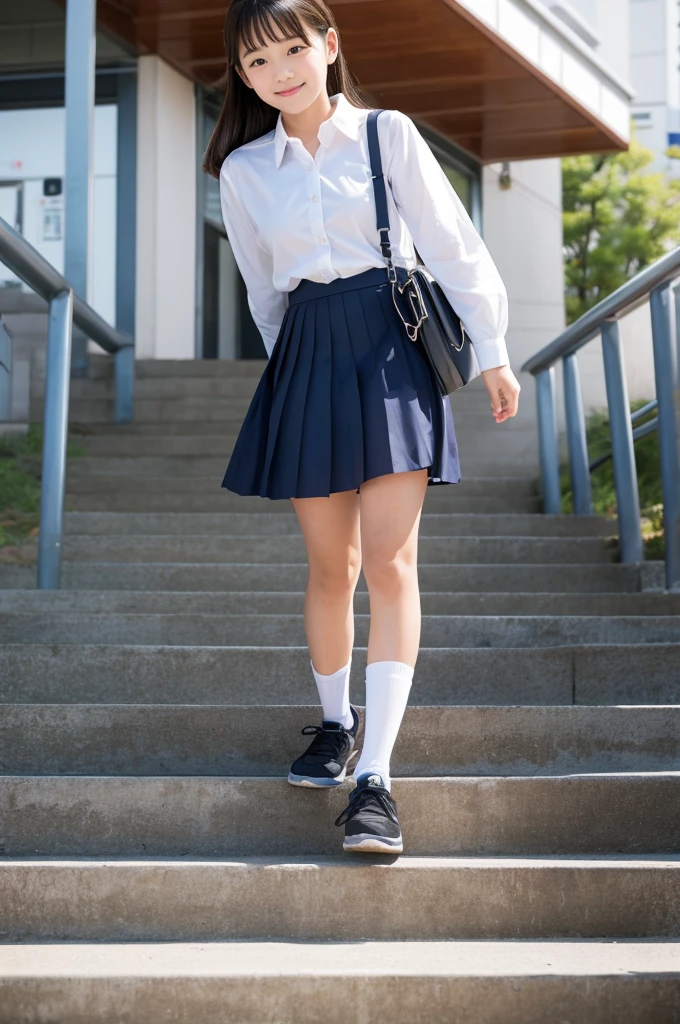 Under the skirts of Korean elementary school students、I want to be stepped on、I want to give in