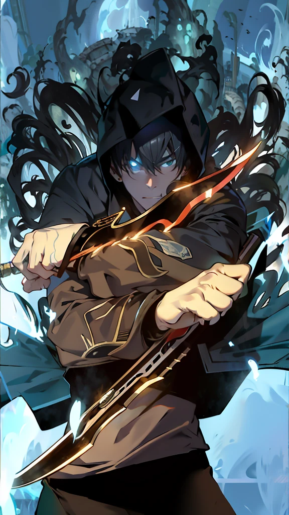 solo leveling, Song Jin woo, raw images, anime art wallpaper 4 K, extreme details, anime art wallpaper 8 k