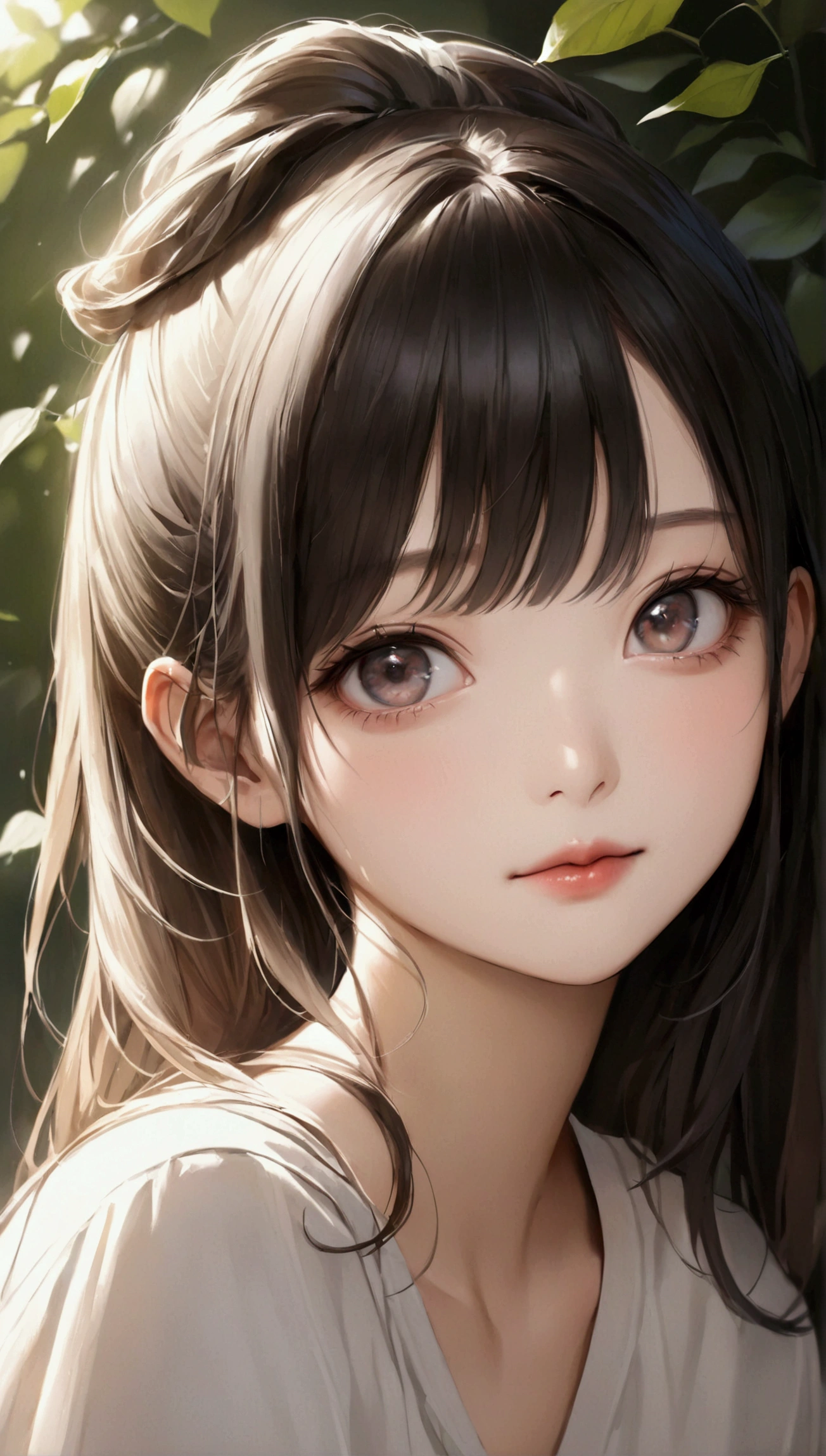 realistic ,Masterpiece, best quality, girl, woman, height, Portrait, photograph_light, {{}}, Ulzzang-6500-v1.1:0.9