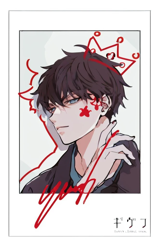 Anime style portrait of man with dark hair and tie, Handsome Hermaphrodite Prince, exquisite androgynous prince, handsome anime man, male anime style, Tall blue-eyed anime character, Cute anime avatar, male anime characters, detailed anime character art, beautiful anime pose，ornate scenery