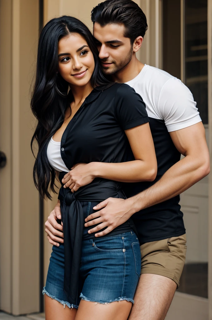 My boyfriend grabs me by the waist