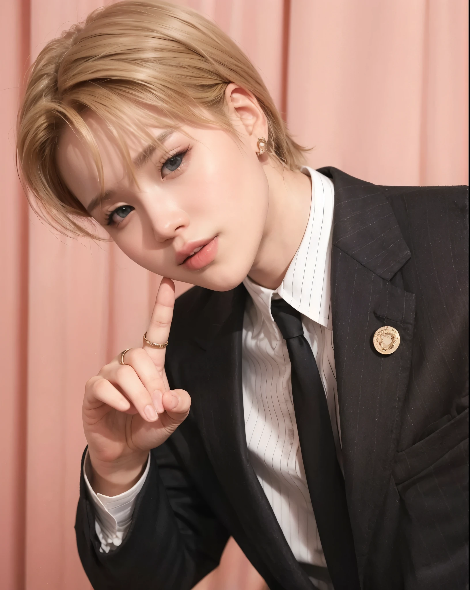 blonde Jimin