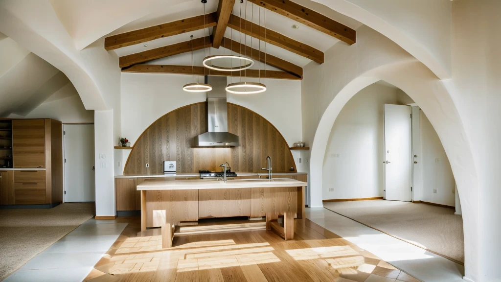 a beautiful detailed wooden dining table, elegant and modern design, high quality wood materials, intricate wood grain textures, sunlight streaming through large windows, minimalist decor, fresh flowers in a vase, warm ambient lighting, photorealistic, high resolution, 4k, hyper detailed, intricate details, masterpiece
