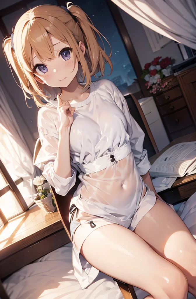 Wearing underwear