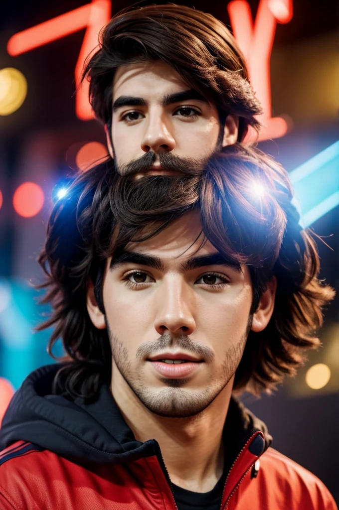 generates an image of the Chilean youtuber with 51 million subscribers Germán Garmendia
