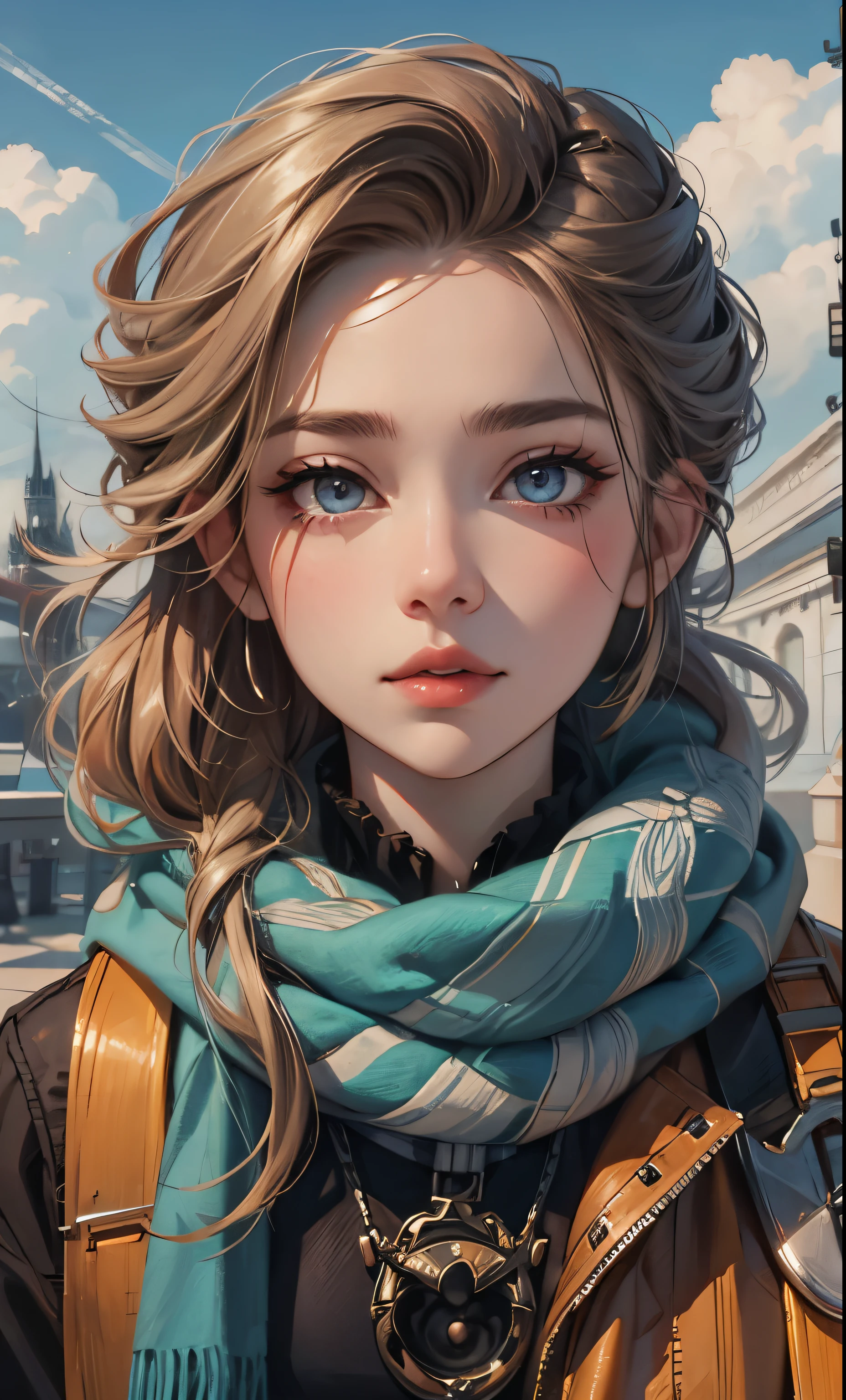 woman, detailed sharp eyes