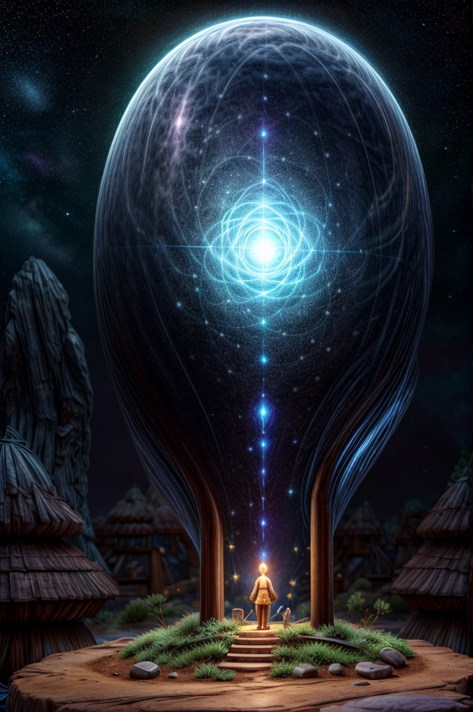 a cabin in space, black haired person meditating, spiritual projection, spiritual dimension, aura energy, celestial light, person flying in the starry sky, universe, light golden, (best quality,4k,8k,highres,masterpiece:1.2),ultra-detailed,(realistic,photorealistic,photo-realistic:1.37),concept art,dramatic lighting,ethereal,cinematic,mystical,glowing aura,cosmic,surreal,intricate details,ambient occlusion,volumetric lighting
