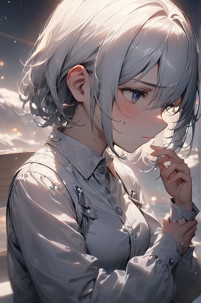 ((Best quality)), ((masterpiece)), (detailed), A broken heart