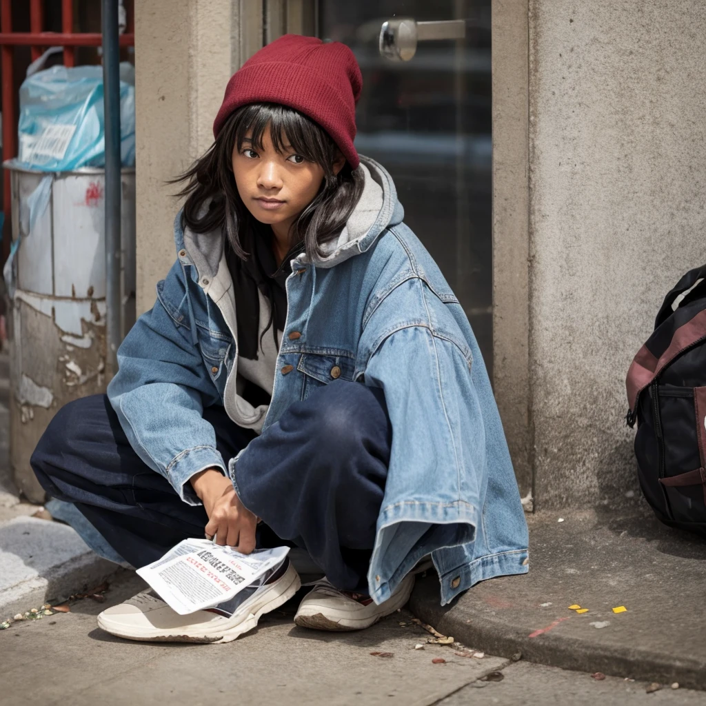 Homeless 1 person front