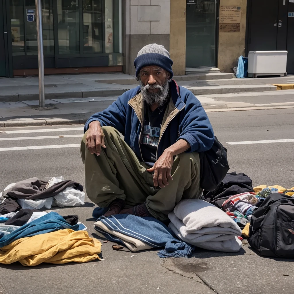 Homeless 1 person front