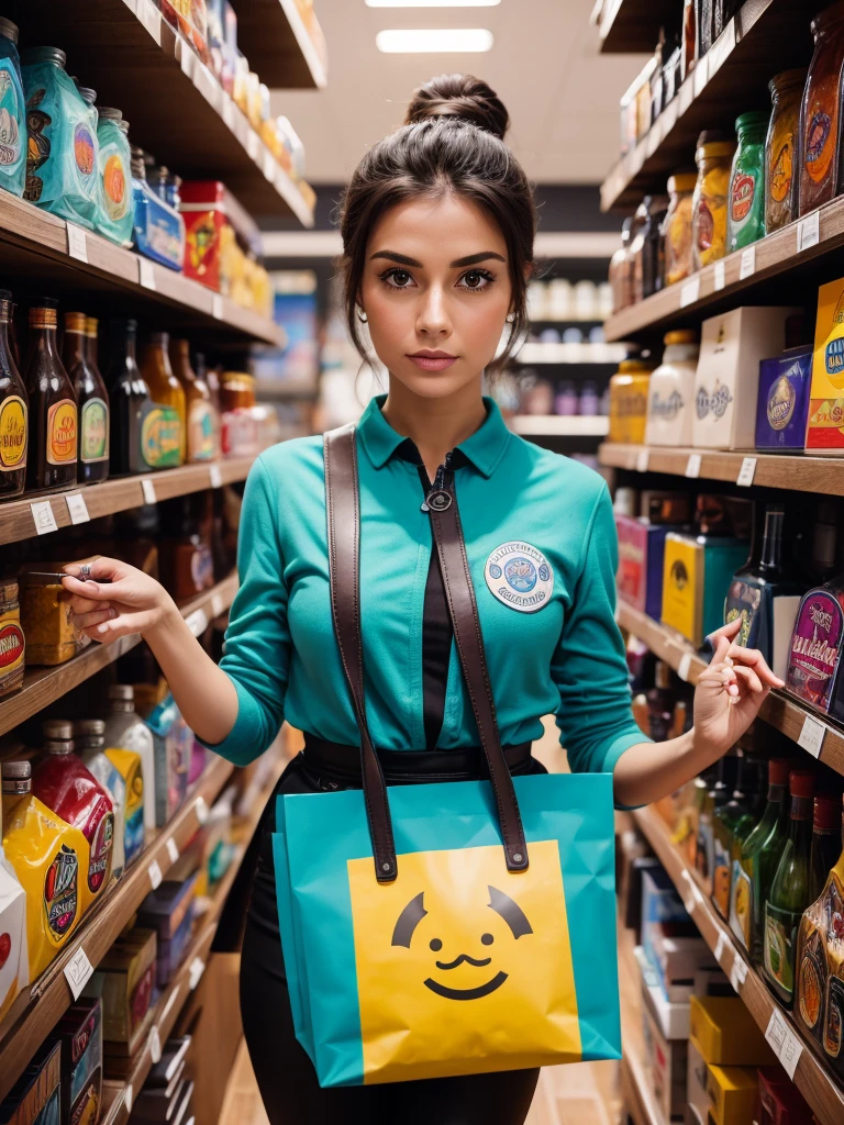Create an original mystery shopper logo, avatars in telegram,a high resolution, masterpiece, 
