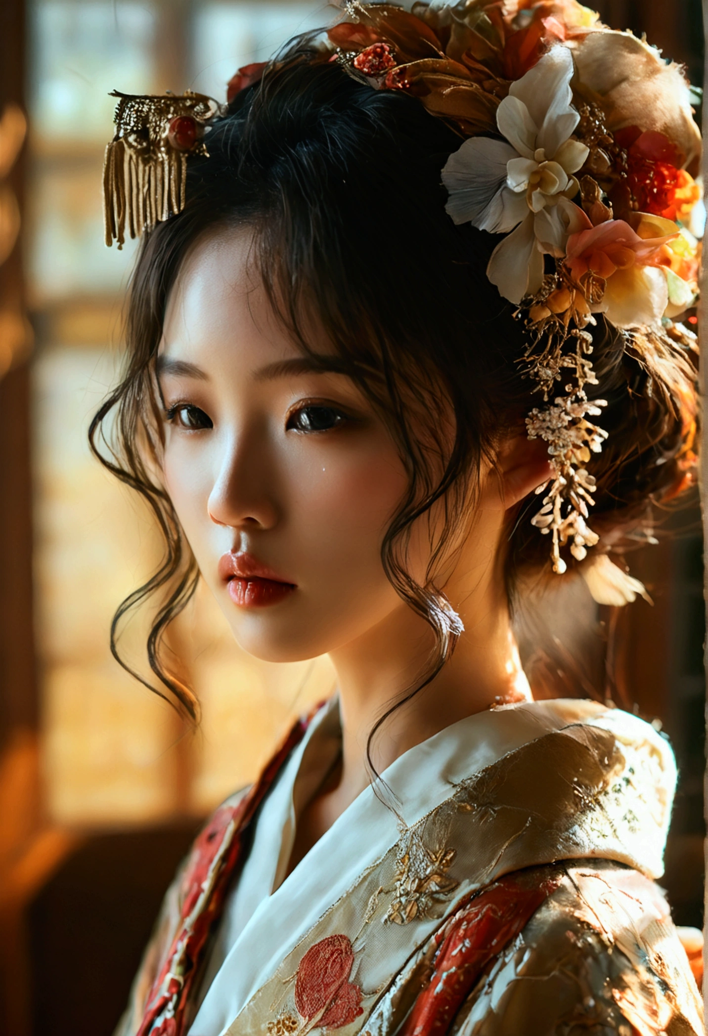 A realistic Japanese-Korean half-beauty(Big Breasts),Gravure Model