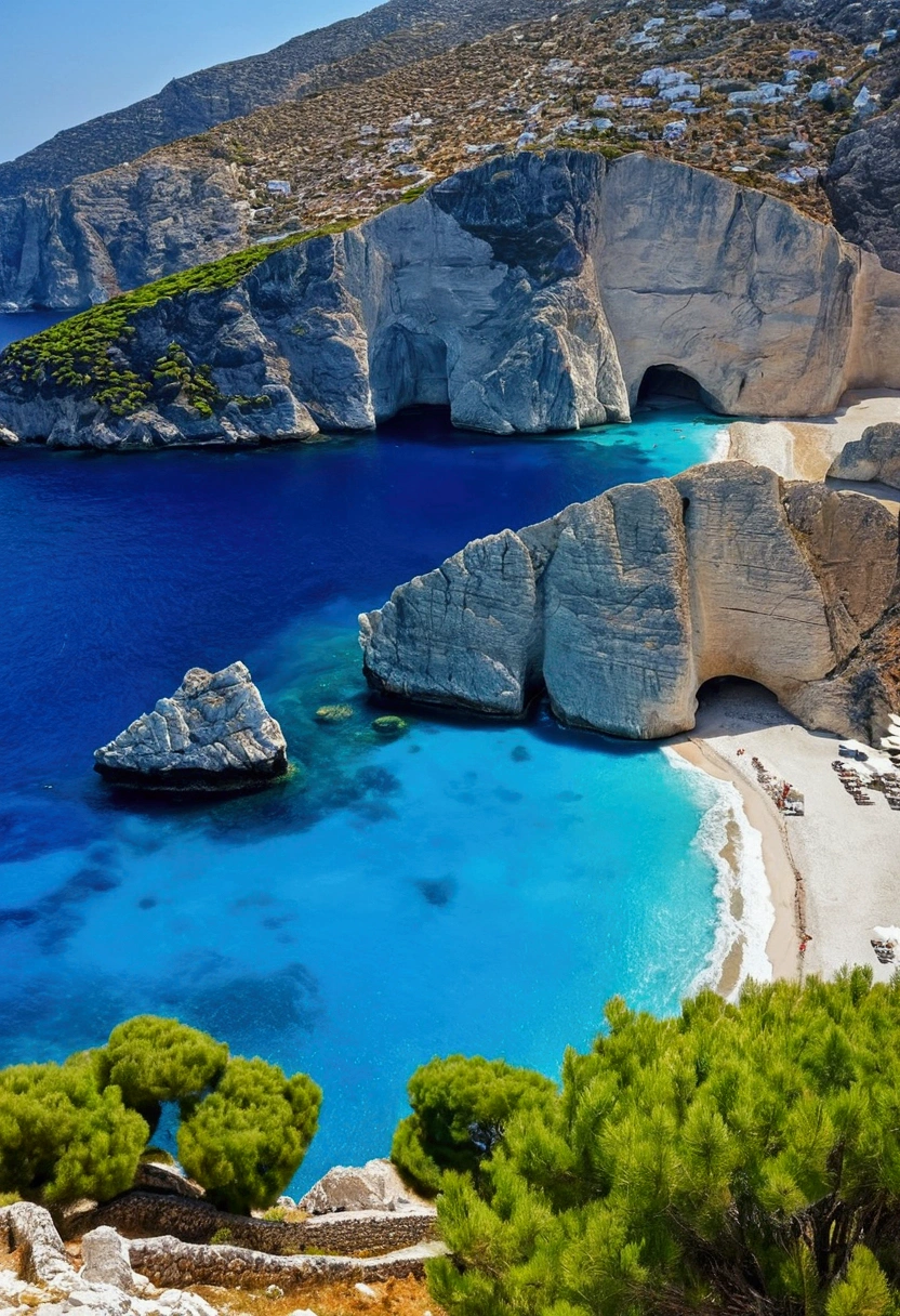 best scenery,Greece Aegean Sea,Tourist attraction scenery