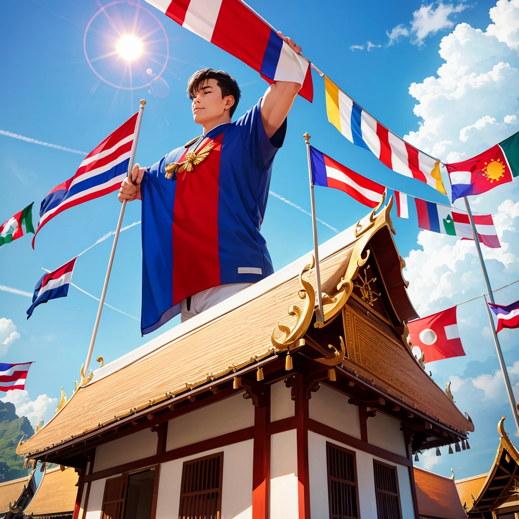 Thailand flags