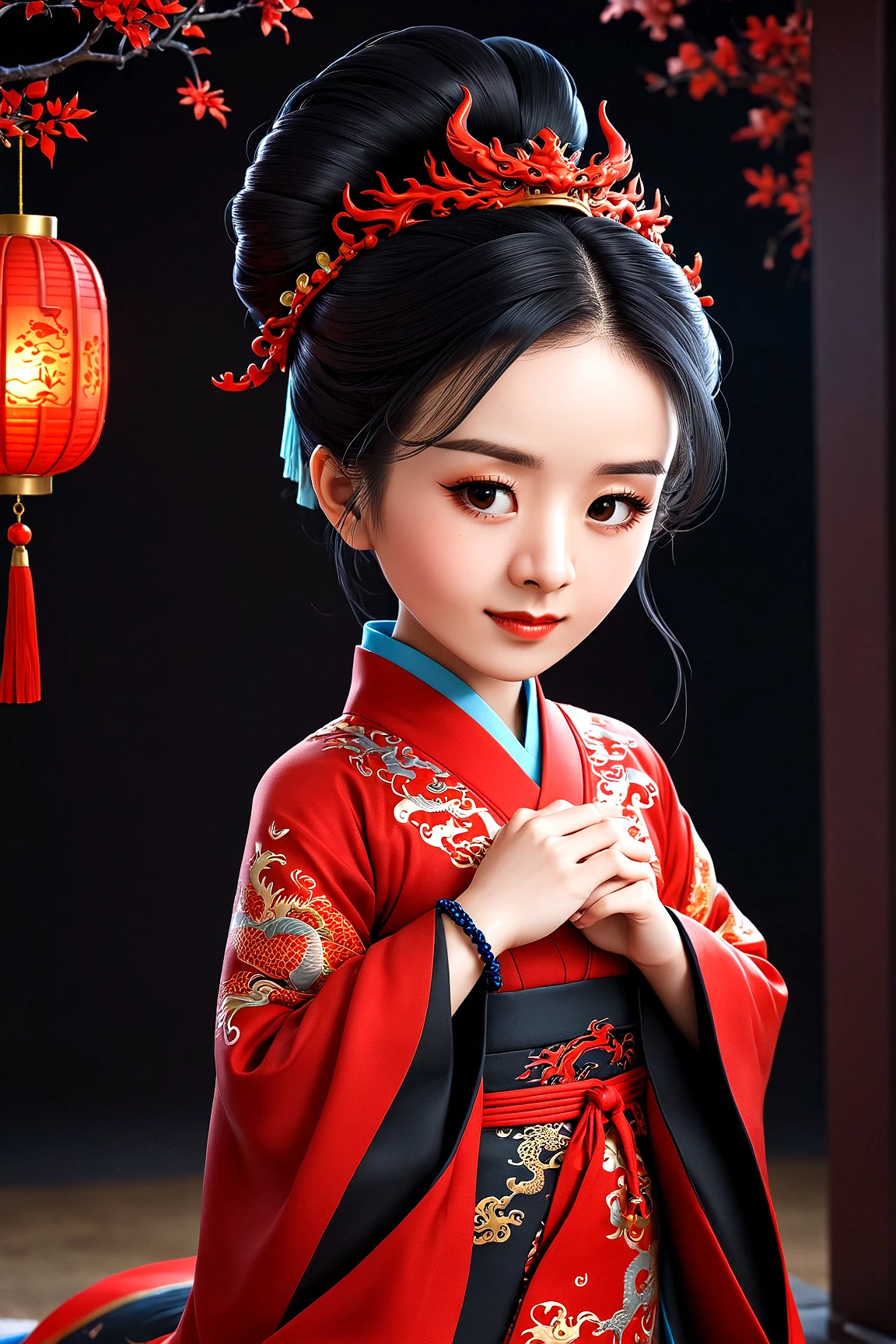 古装-红蓝黑
