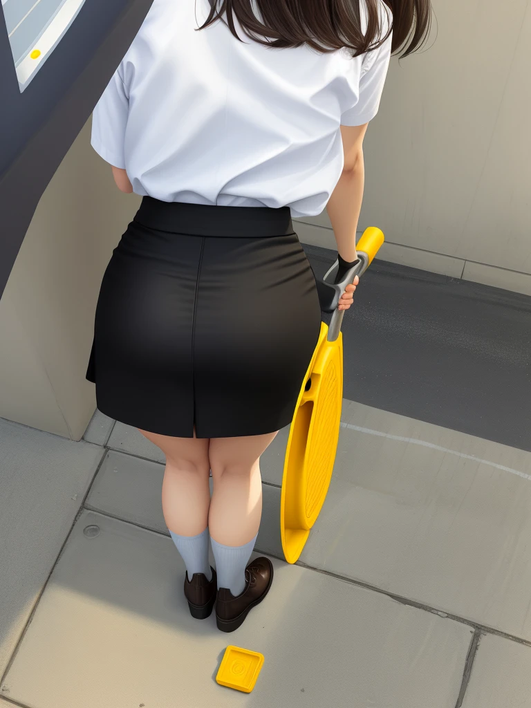 Pee、pissing、Pee、pissing pencil skirt