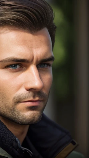 A Polish man focus on the face