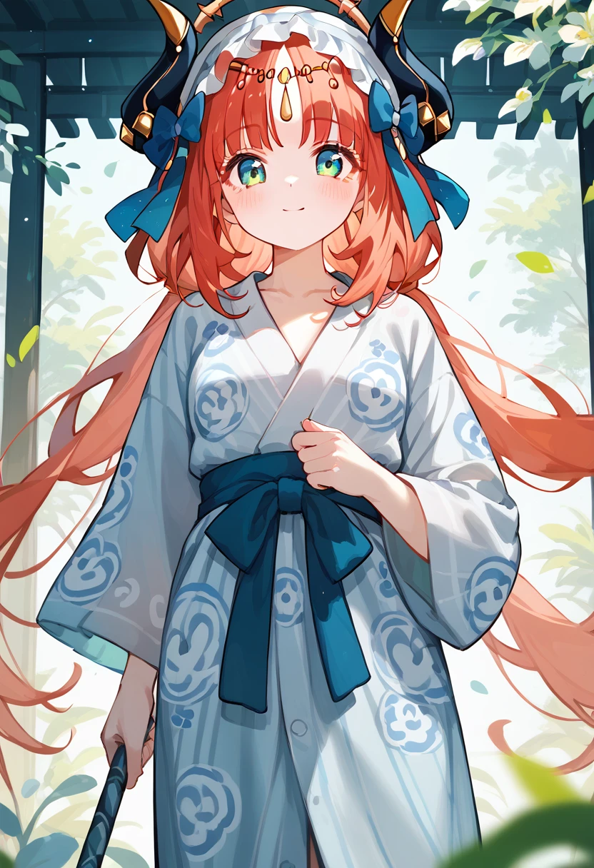 masterpiece,High resolution nilou,One girl,yukata,No headgear,