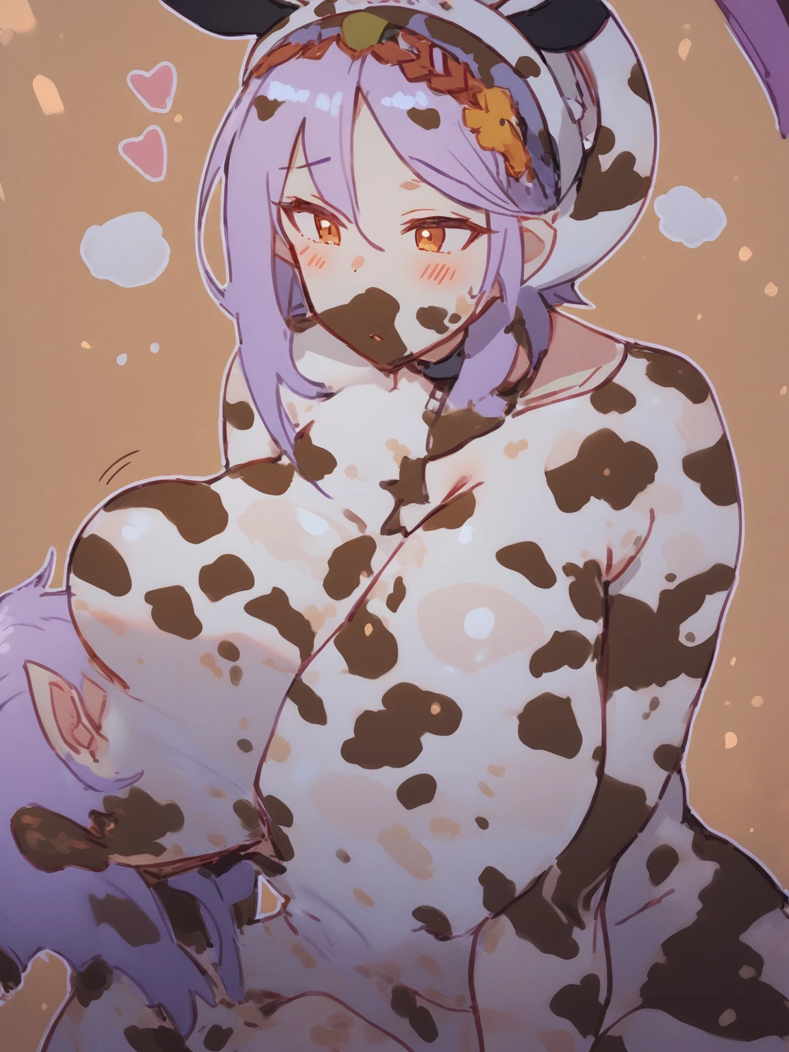 tmasterpiece, beste-Qualit, Beautiful and detailed portrait of the coupling, (muffet), monstergirl, ((Purple body: 1.3)), humanoid, spidery, anthro, ((fangs)), pigtails, hair bows, 5 eyes, Spidergirl, 6 arms, 独奏, ssmile, naked ass, opened mouth, Amazing and detailed backstory, Holding Kettle, Holding the cup, 6 arms, Detailed hands, ((web: 1.4)), showcase, which sells pastries and tea, bloomers, naked body, inside, Pouring into a cup, full body wide angle, Female genitals